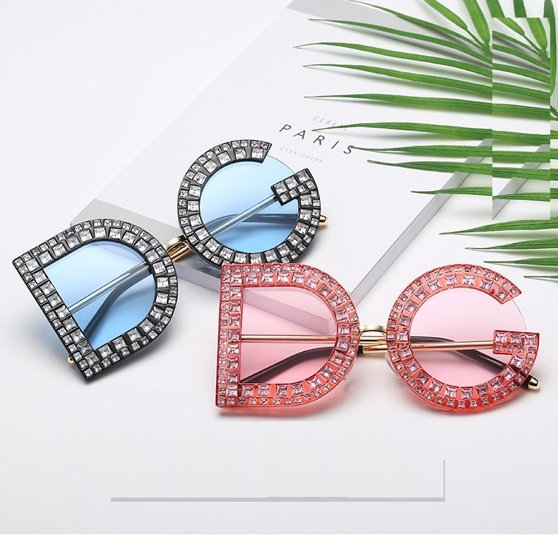 Dg deals letter sunglasses