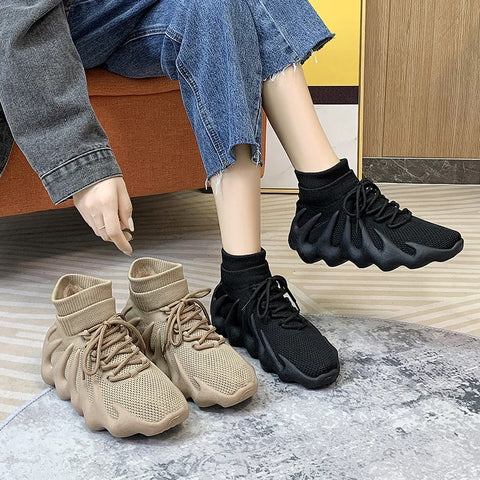 Winter High Quality Lace Up Sneakers Shoe CODE: KAR2597